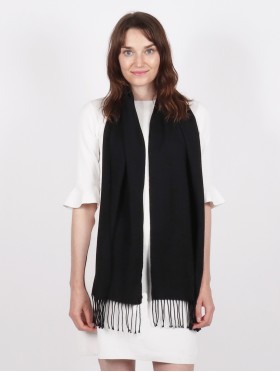 Soft Wool Feeling Solid Color Scarf